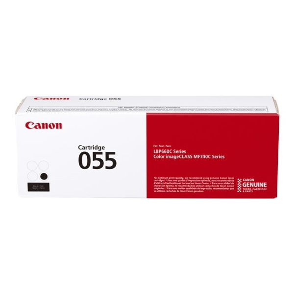 Canon Canon CRG-055 BK L Black Toner Cartridge 2,300 Yield 3016C001AA